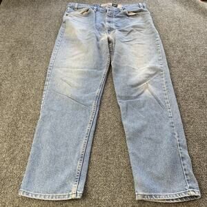 Vintage Levi’s 540 Jeans Mens 36x29 Flex Denim 90s Made In USA Light Wash